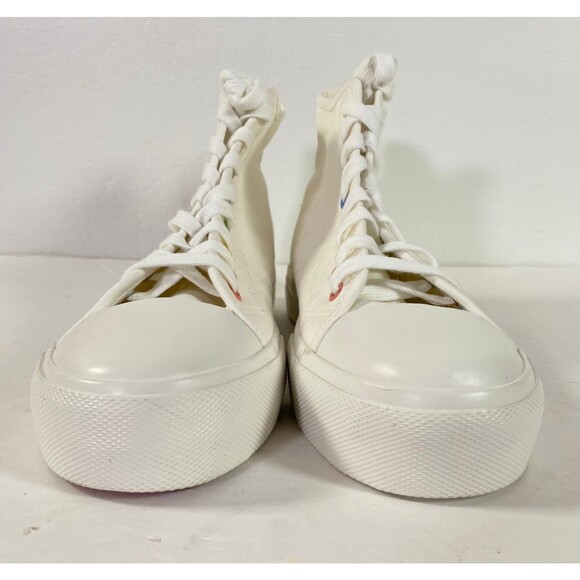 American Eagle Trust In Love High Top Sneakers Women Sz 10 Multicolor NWOT Read - Picture 6 of 16